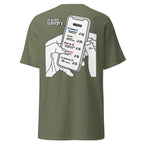 FrozenStaticDry Menu Shirt personalisiert green hinten