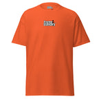 FrozenStaticDry Menu Shirt personalisiert orange vorne