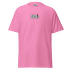 FrozenStaticDry Menu Shirt personalisiert rosa vorne