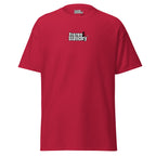 FrozenStaticDry Menu Shirt personalisiert rot vorne