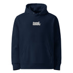 FrozenStaticDry® Unisex Hoodie Menu vorne dunkelblau