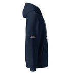 FrozenStaticDry® Unisex Hoodie Noworker 2.0 blau seite