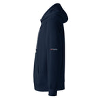 FrozenStaticDry® Unisex Hoodie Noworker 2.0 blau seite2