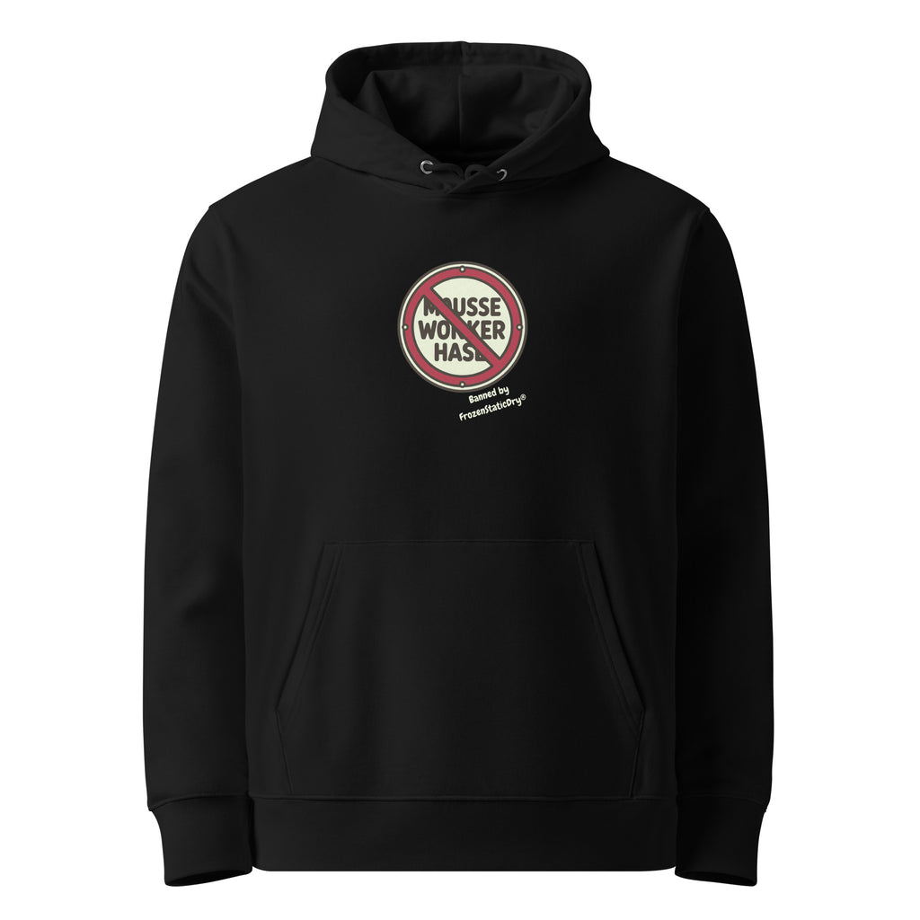 FrozenStaticDry® Unisex Hoodie Noworker vorne 