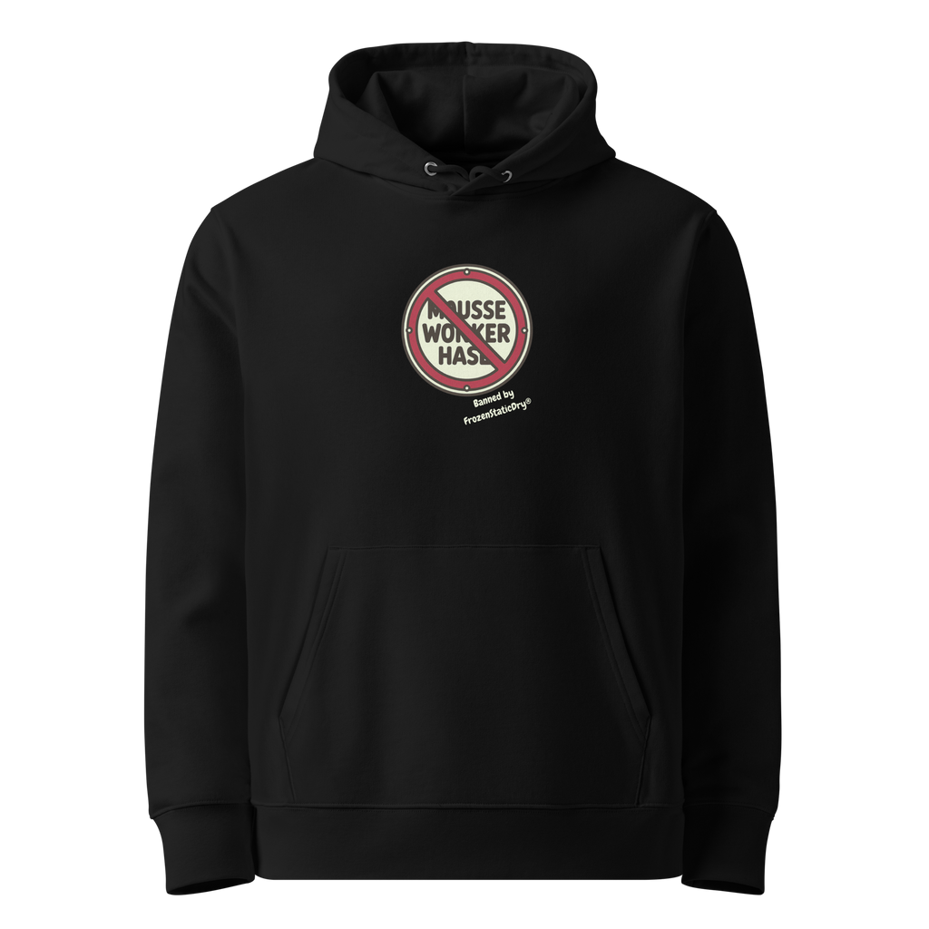 FrozenStaticDry® Unisex Hoodie Noworker vorne t