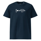 FrozenStaticDry® Unisex T-Shirt Lovestatic blau