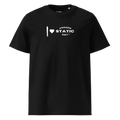 FrozenStaticDry® Unisex T-Shirt Lovestatic schwarz
