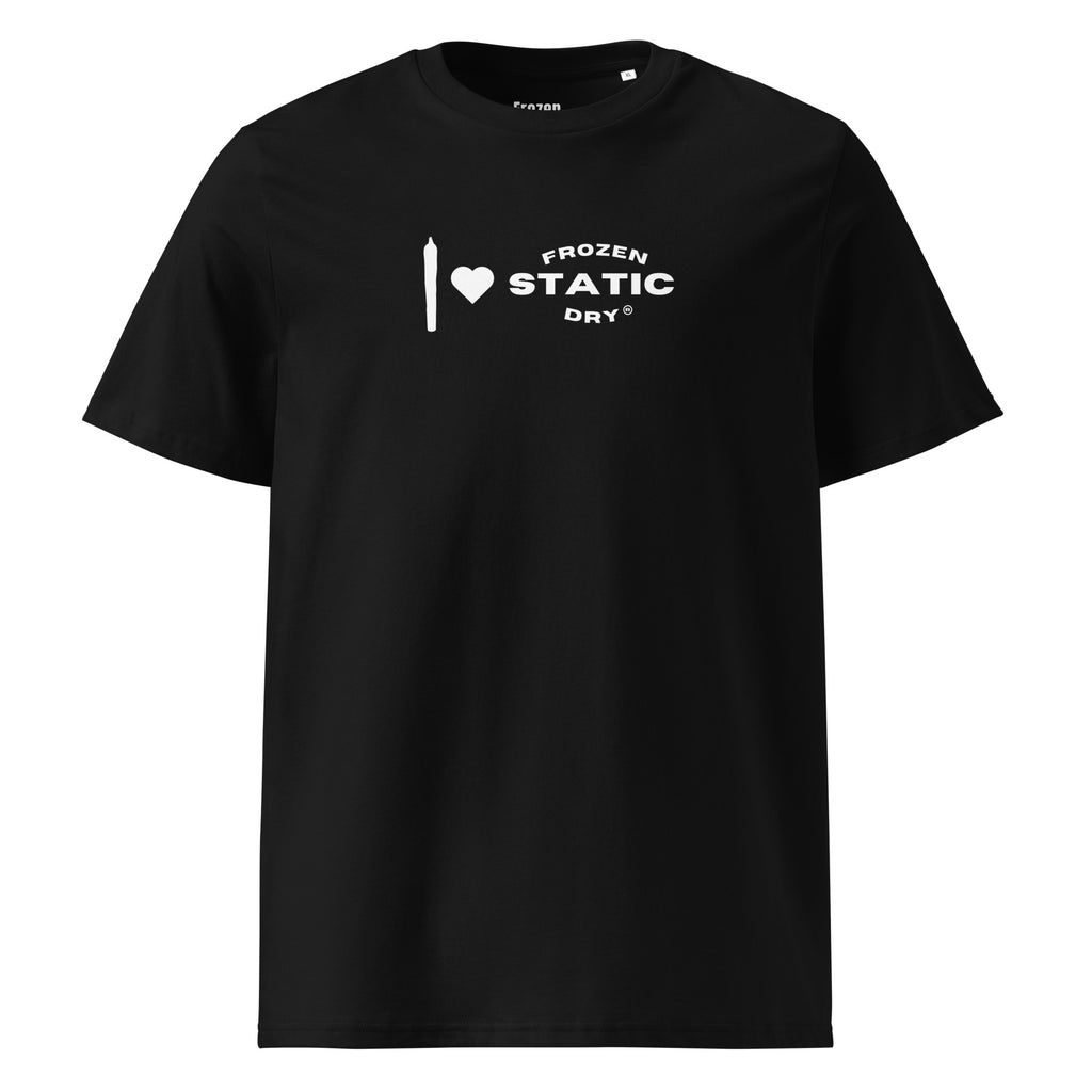 FrozenStaticDry® Unisex T-Shirt Lovestatic schwarz w