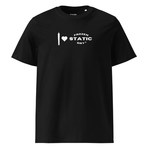 FrozenStaticDry® Unisex T-Shirt Lovestatic schwarz w