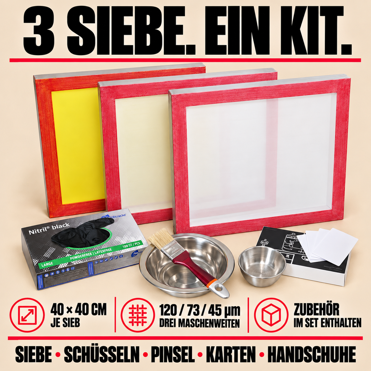 Dry Sift Starter Kit